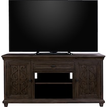 charthouse tables dark brown tv stand   