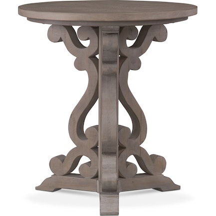 Charthouse Chairside Table - Gray