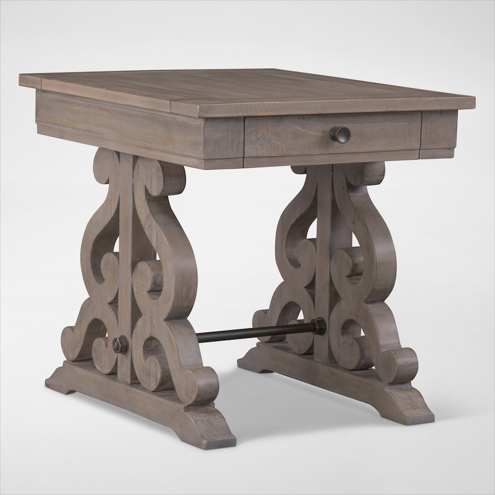 charthouse tables gray end table web   