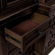 charthouse tables gray entertainment wall unit   