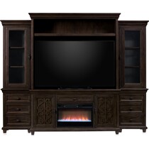 charthouse tables gray entertainment wall unit   