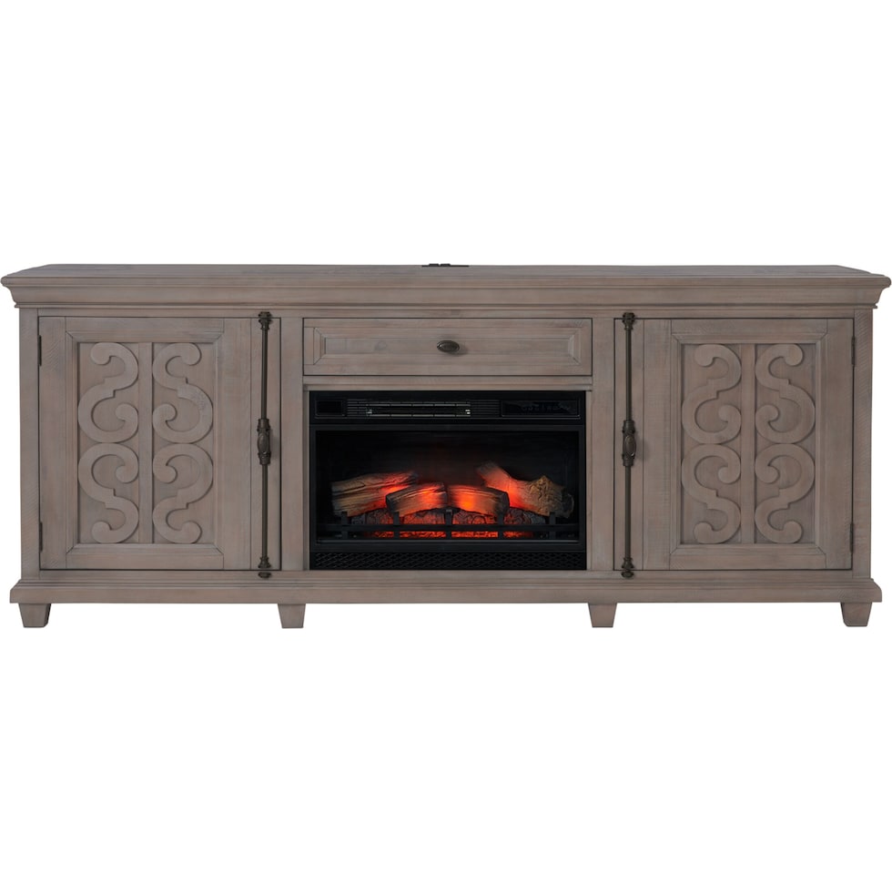 charthouse tables gray fireplace tv stand   