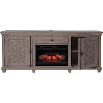 charthouse tables gray fireplace tv stand   