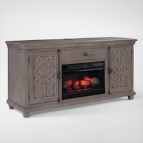 charthouse tables gray fireplace tv stand web   