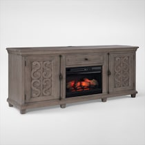 charthouse tables gray fireplace tv stand web   