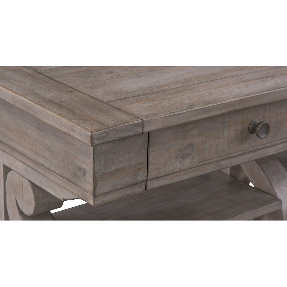 charthouse tables gray sofa table   