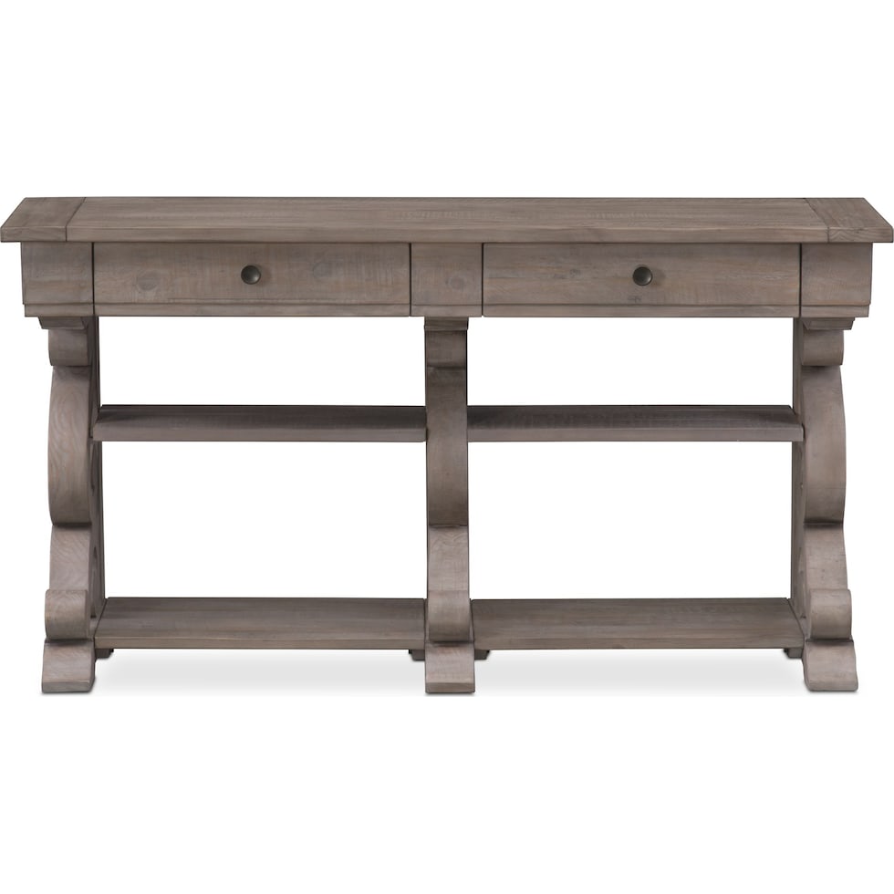 charthouse tables gray sofa table   