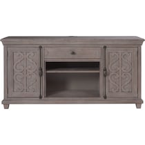 charthouse tables gray tv stand   