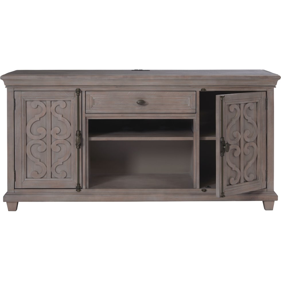 charthouse tables gray tv stand   