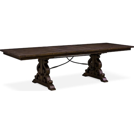 Charthouse Rectangular Dining Table - Charcoal