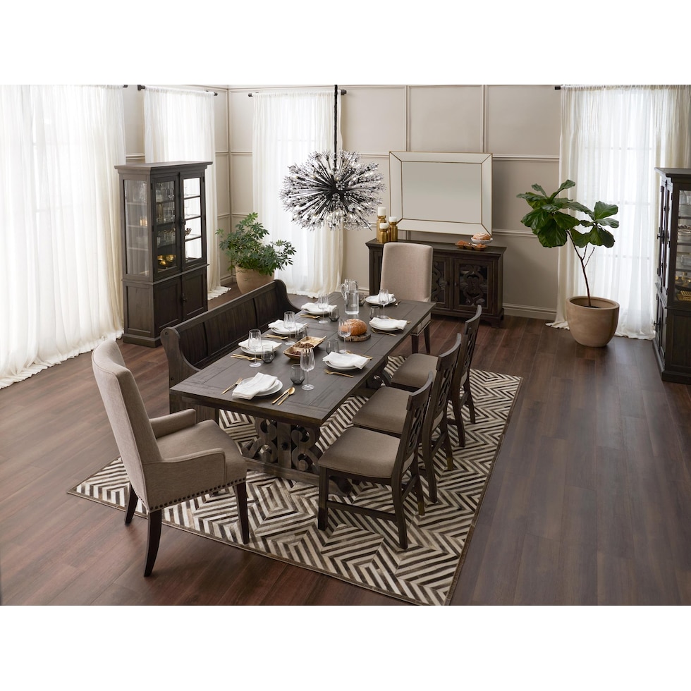 charthouse dark brown  pc dining room   