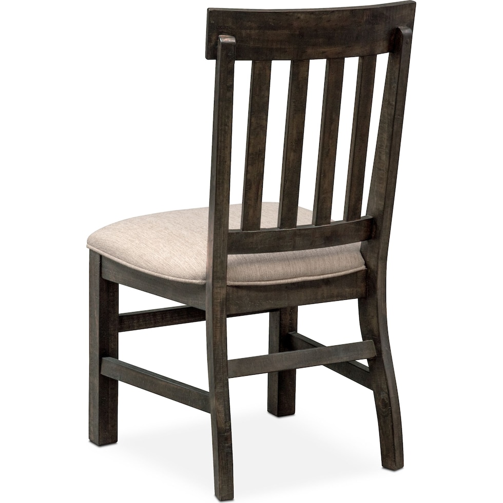 charthouse dark brown side chair   