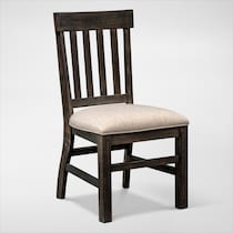 charthouse dark brown side chair web   