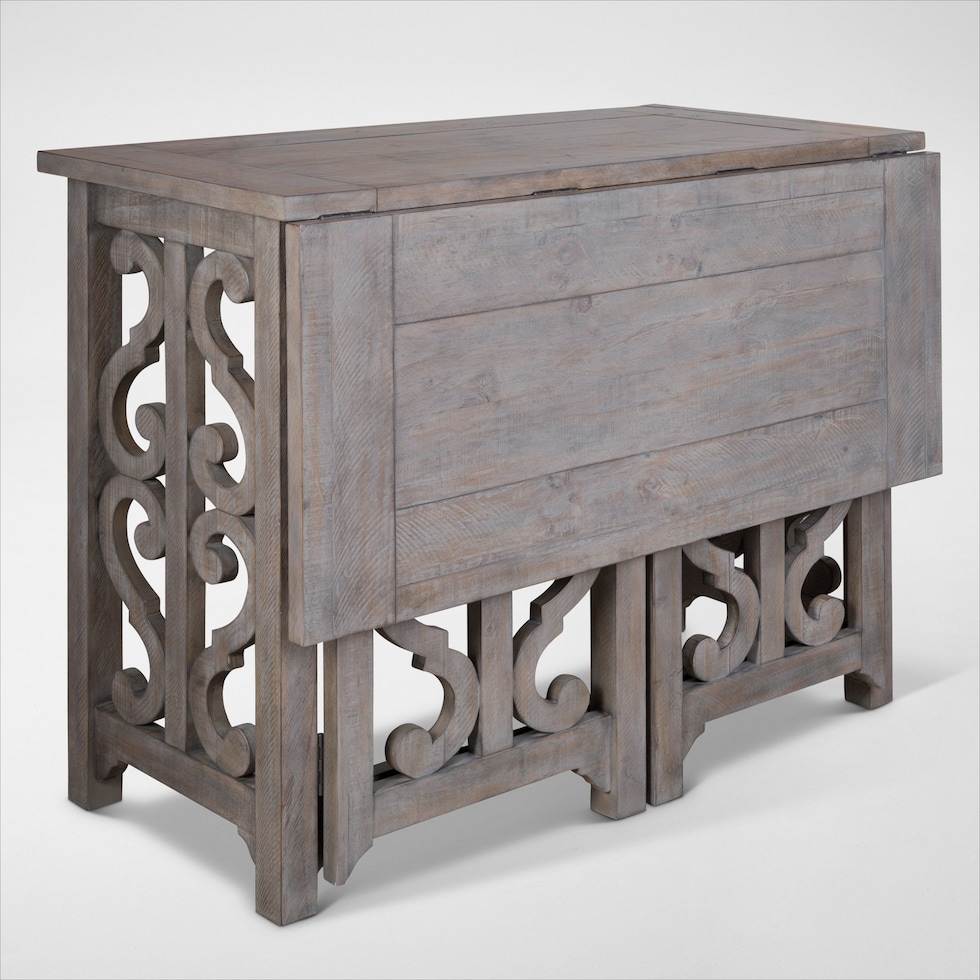 charthouse gray  pc counter height dining room web   