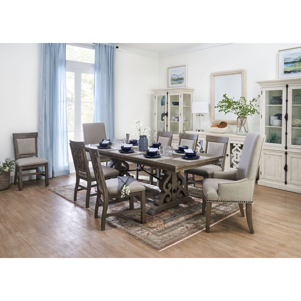 charthouse gray  pc dining room   