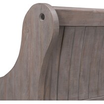 charthouse gray bench   