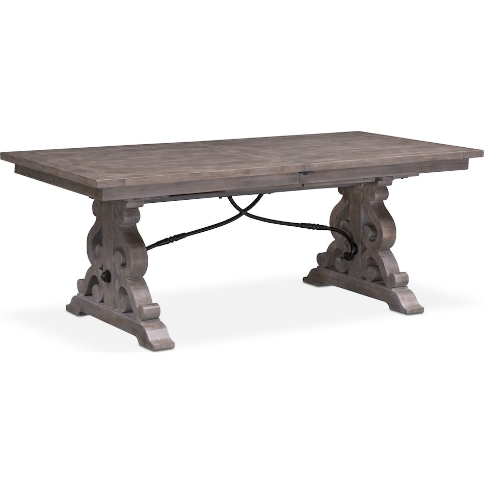 charthouse gray dining table   