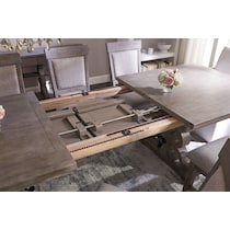 charthouse gray dining table   
