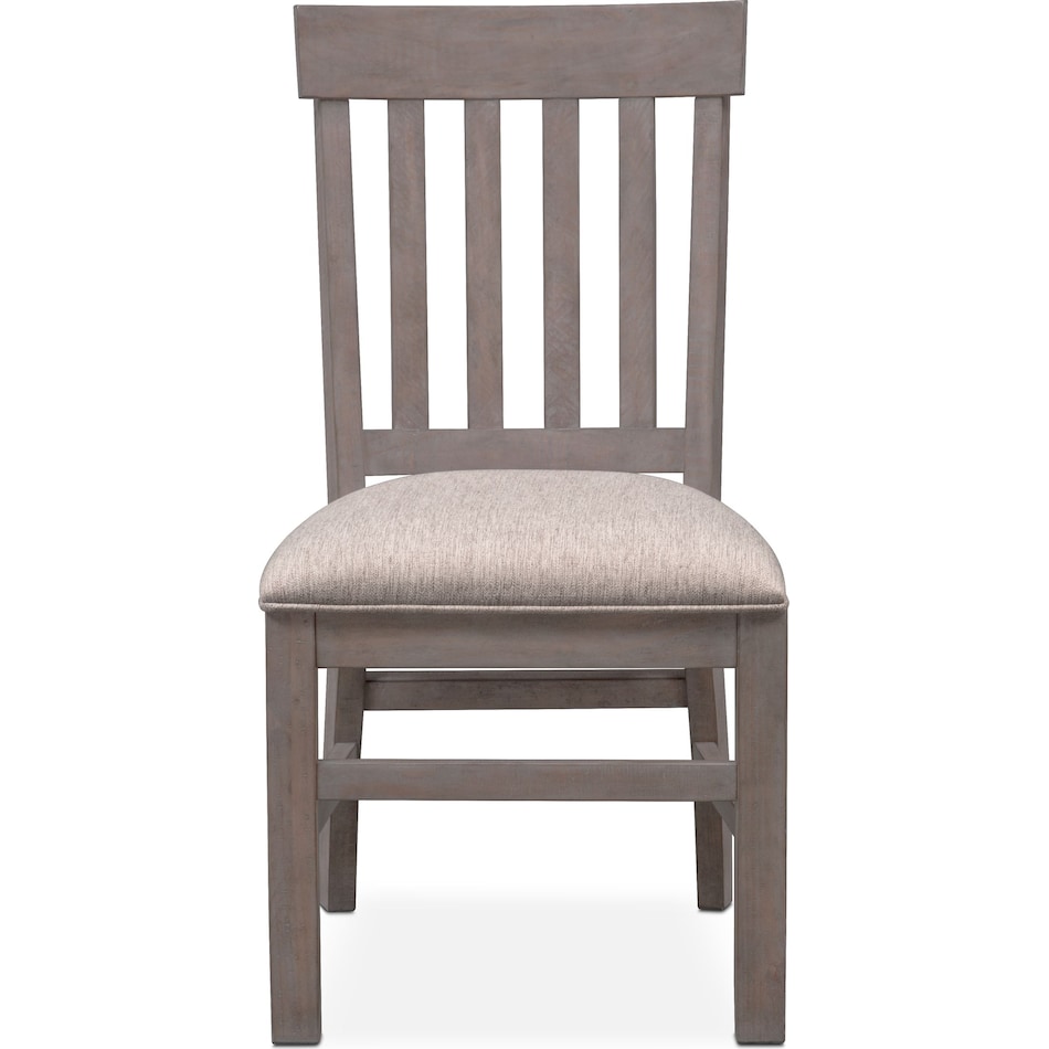 charthouse gray side chair   