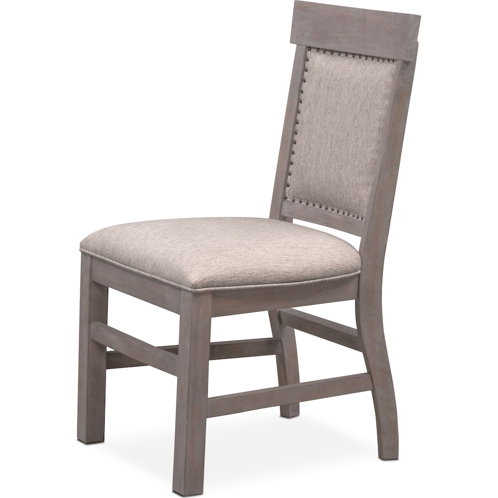 charthouse gray side chair   