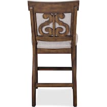 charthouse light brown  pc counter height dining room   