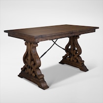 charthouse light brown counter height dining table web   