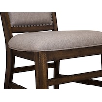 charthouse light brown dining chair   