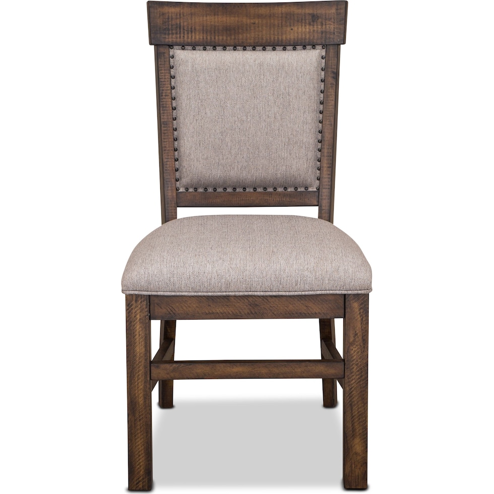 charthouse light brown dining chair   