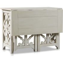 charthouse white  pc counter height dining room   