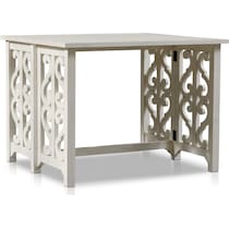 charthouse white breakfast bar   