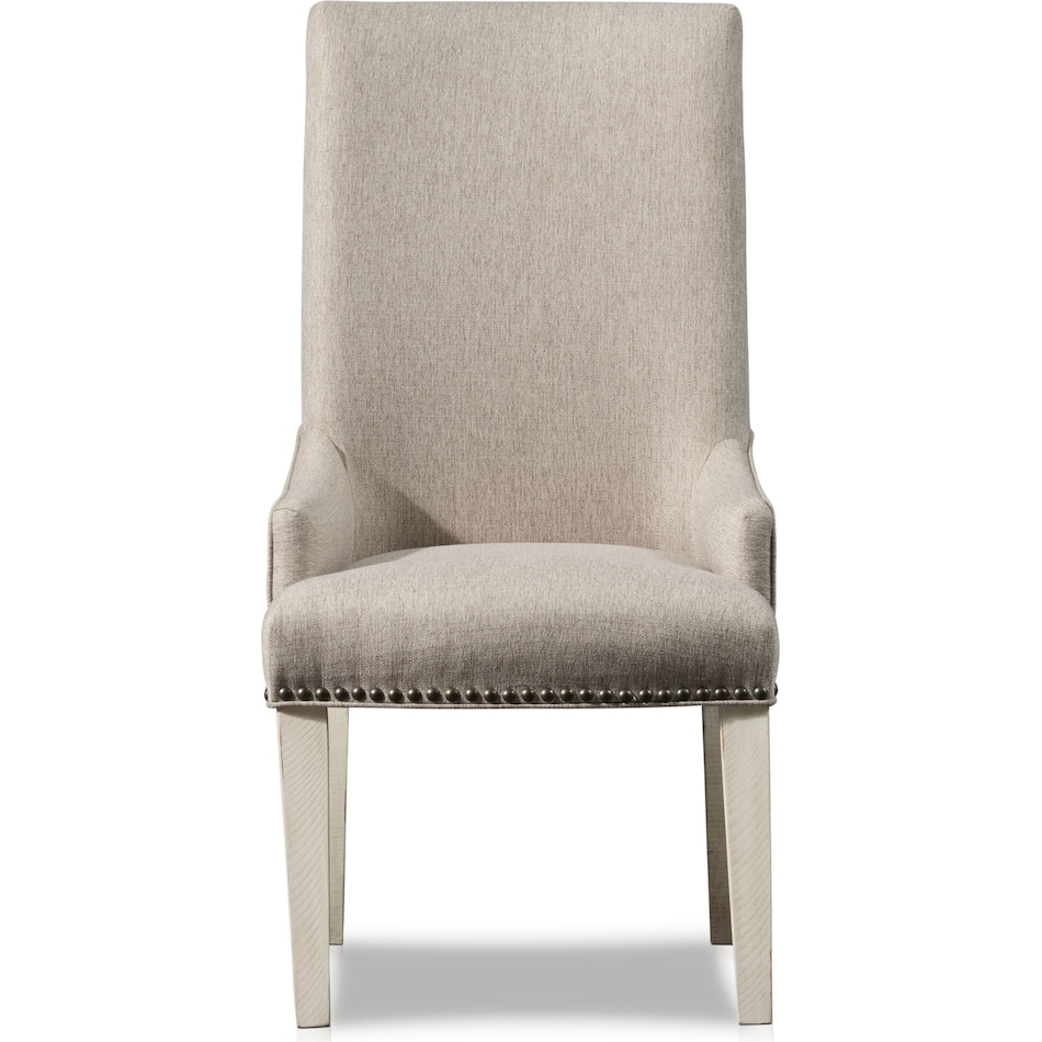 charthouse white chair   
