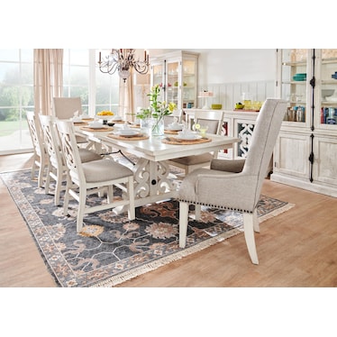 Charthouse Host Chair - Alabaster