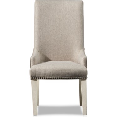 Charthouse Host Chair - Alabaster