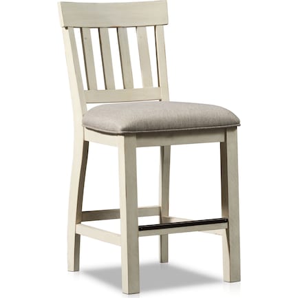 Charthouse Counter-Height Stool - Alabaster