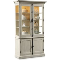 charthouse white curio   