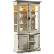 charthouse white curio   