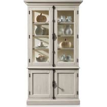 charthouse white curio   