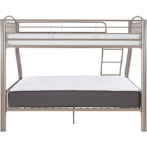 chase gray twin over full bunk bed   