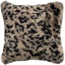 cheetah light brown  pc accent pillows   