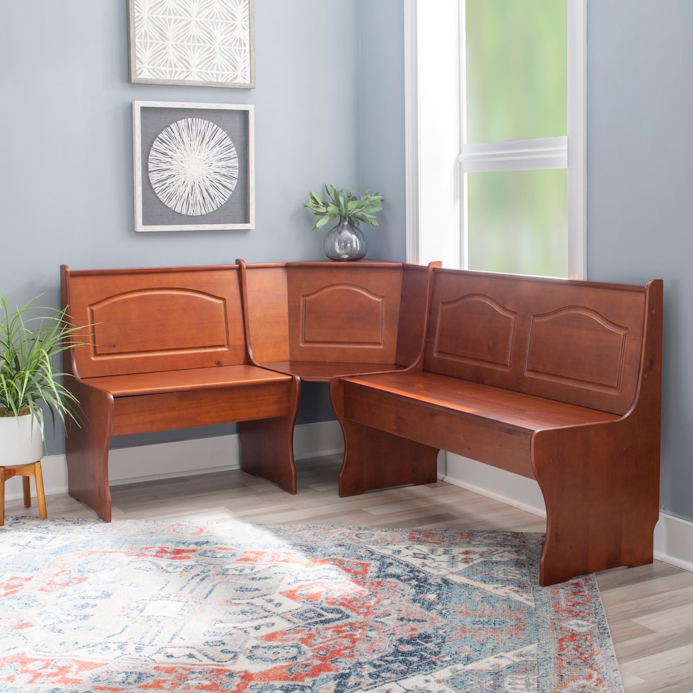 chelsea dark brown bench   