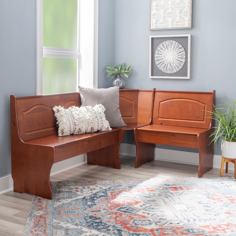 chelsea dark brown bench   