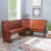 chelsea dark brown bench   
