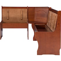 chelsea dark brown bench   