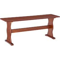 chelsea dark brown bench   