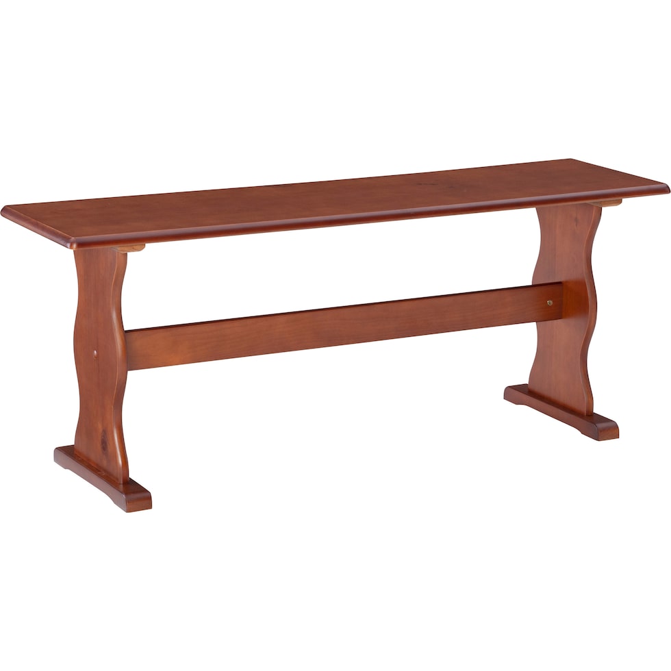 chelsea dark brown bench   