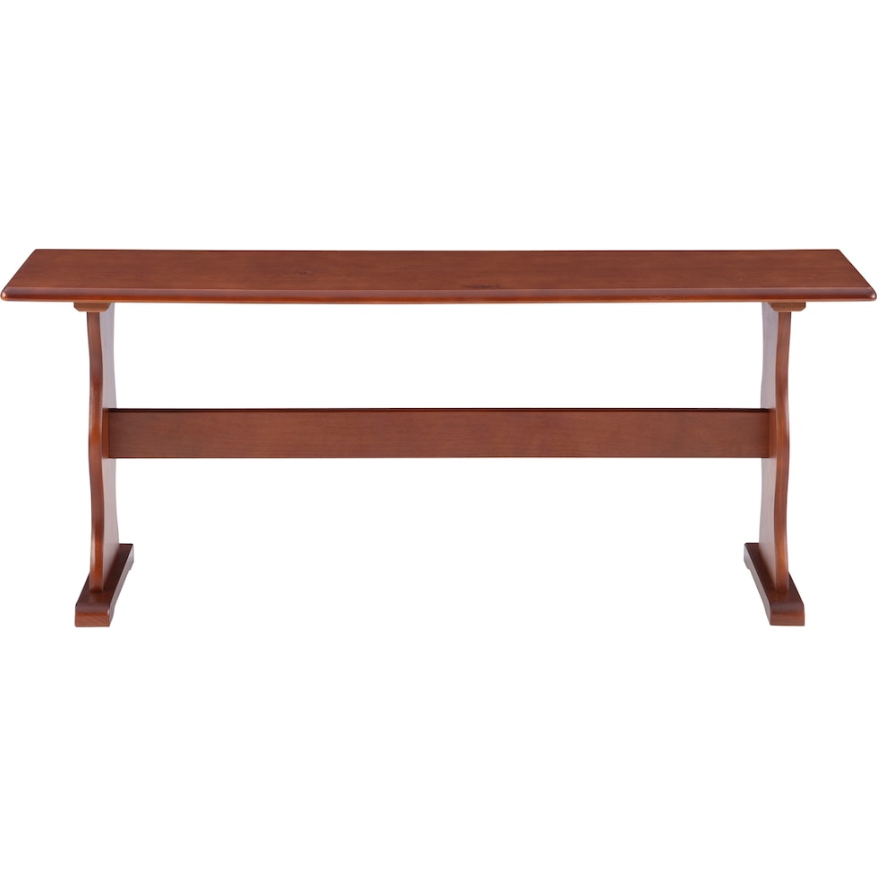 chelsea dark brown bench   