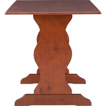 chelsea dark brown dining table   