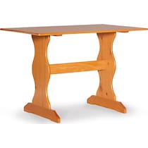 chelsea light brown dining table   