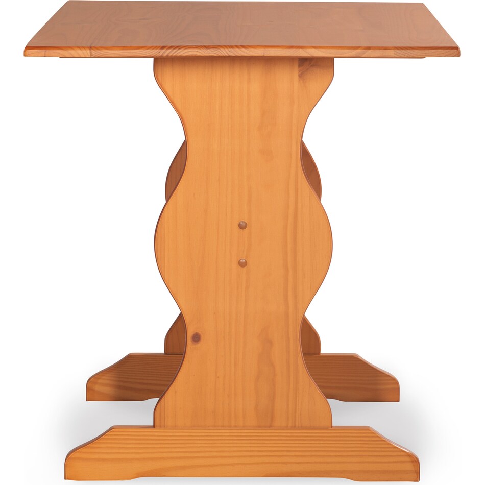 chelsea light brown dining table   