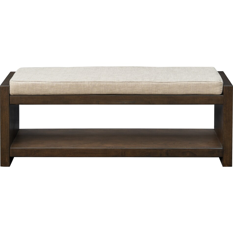 cherli brown bench   